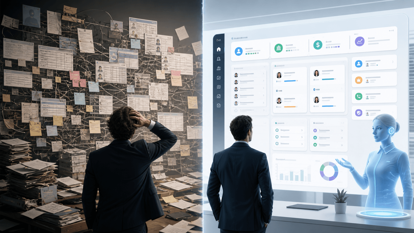 Notion vs RapidStart CRM med RapidClaw