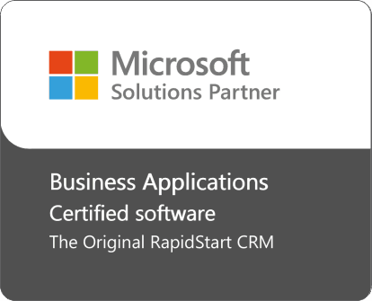 O Original RapidStart CRM certified