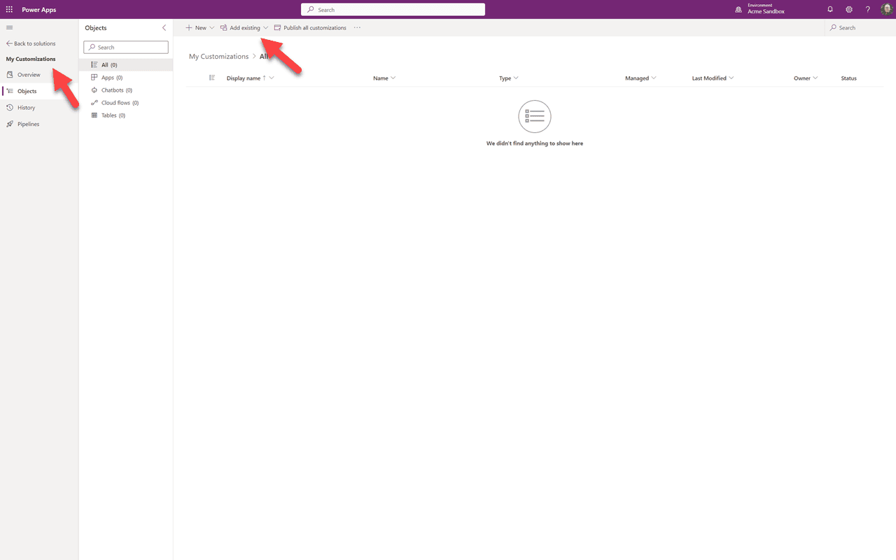 New empty solution created
