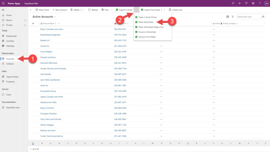 Importación completa — registros actualizados