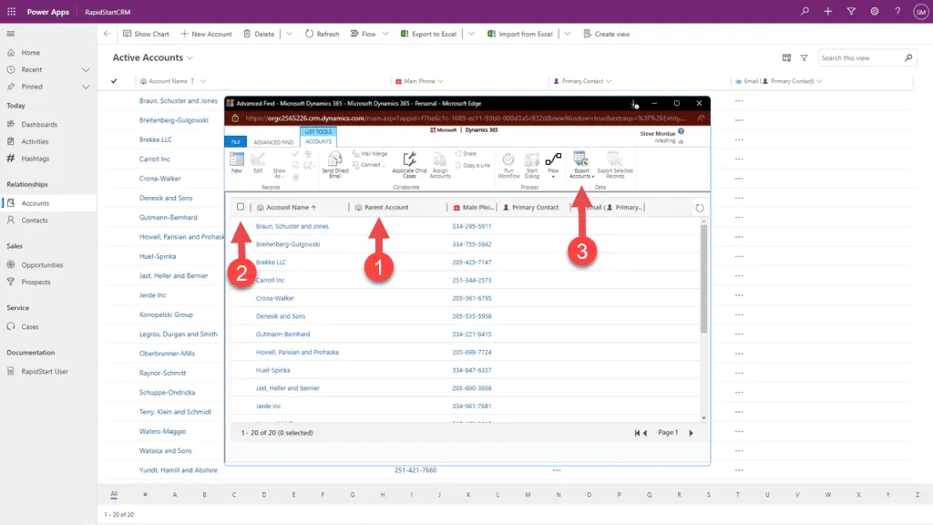 Final import results