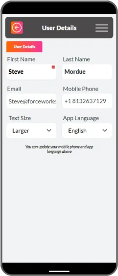 Mobile app — Opportunities