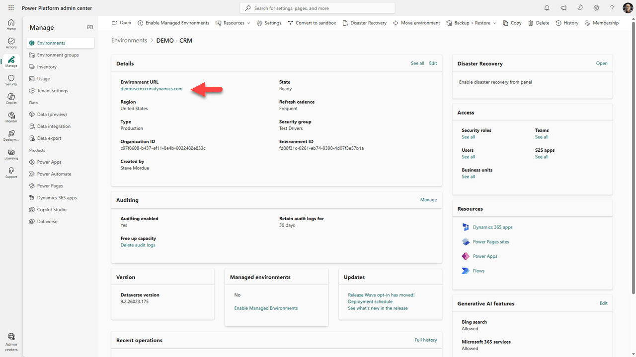 Assign user security roles