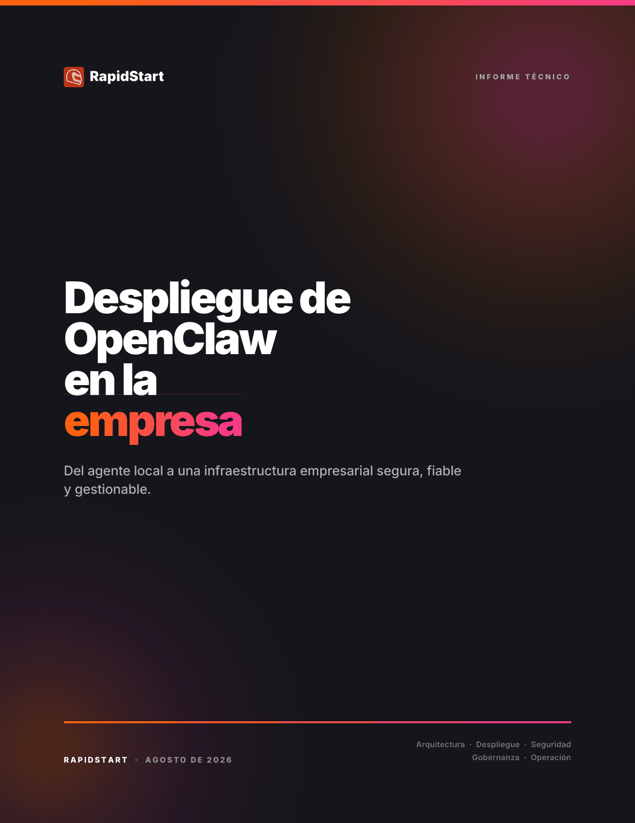 Portada del whitepaper Implementación de OpenClaw para empresas