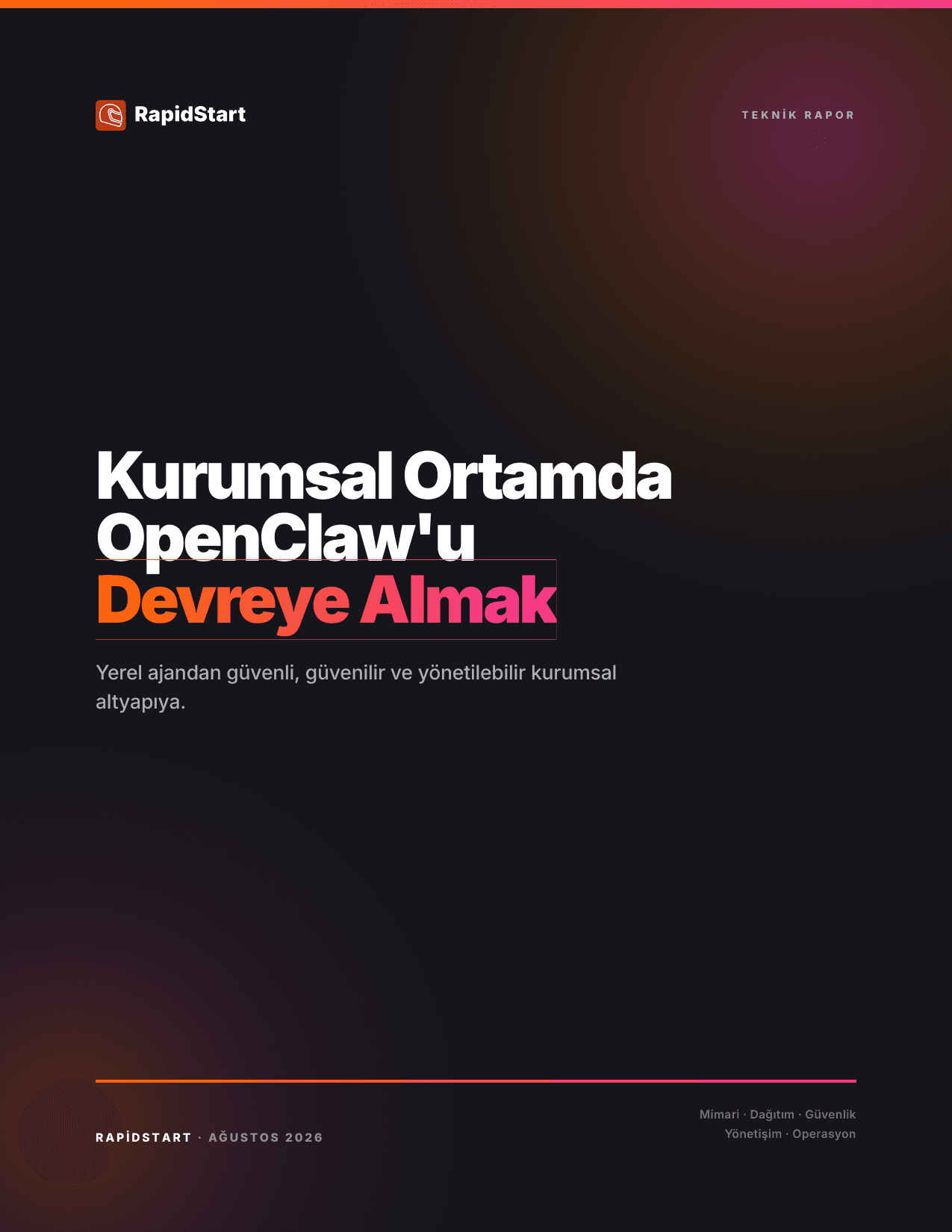 İşletmeler için OpenClaw dağıtımı incelemesinin kapağı